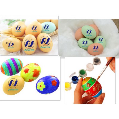 Simulation Wooden Egg